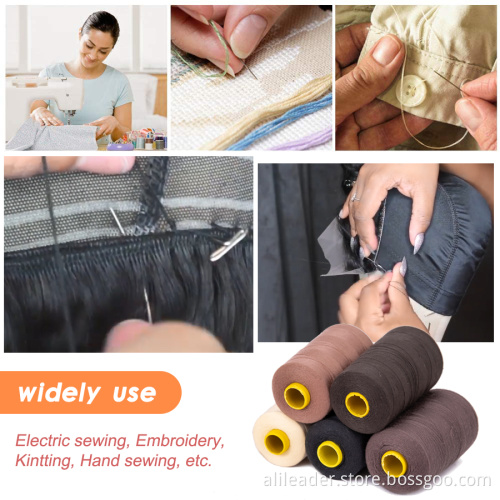 Sewing Thread 100% Cotton Thread For Wig Making